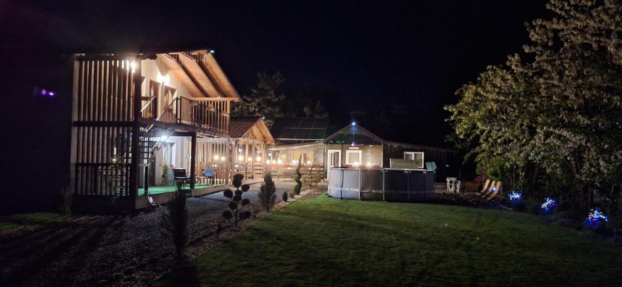 Cabana Oprisor Ocna Sibiului Bagian luar foto